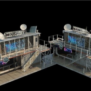 工业风赛博朋克工业建筑3D模型下载